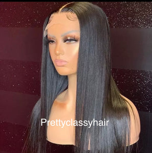 Cassie raw collection indian hair    (Frontal wig)